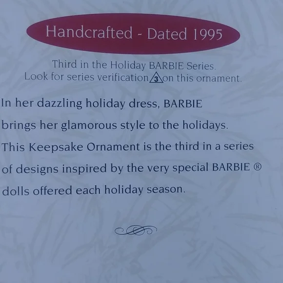 Vintage Holiday Barbie collectors Series 1-4 - Picture 7 of 10